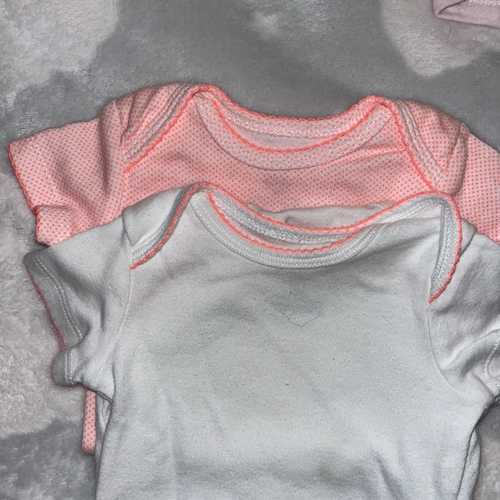 2 Three Month Onesies
